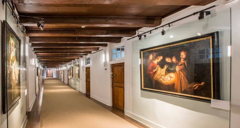 Oeuvre exposée au Monastère des Augustines
