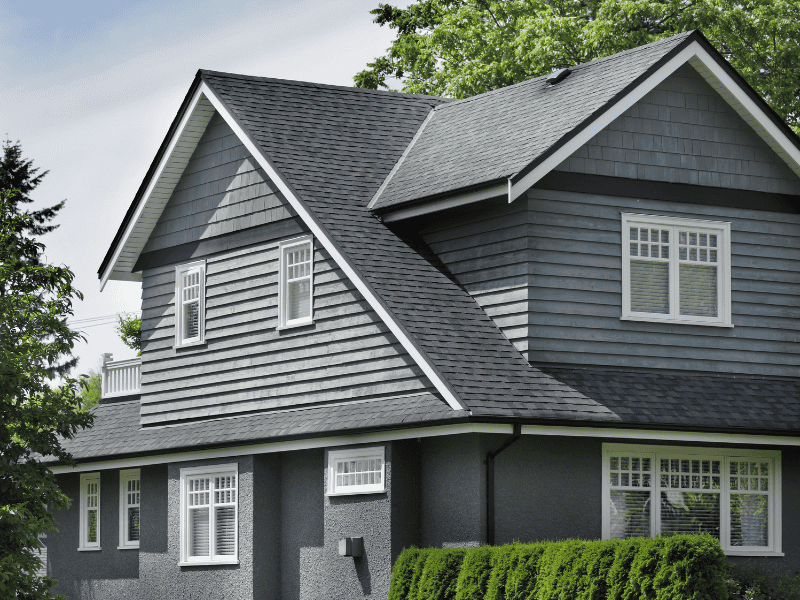 Maison dans un quartier résidentiel